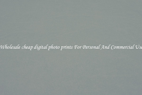 Wholesale cheap digital photo prints For Personal And Commercial Use