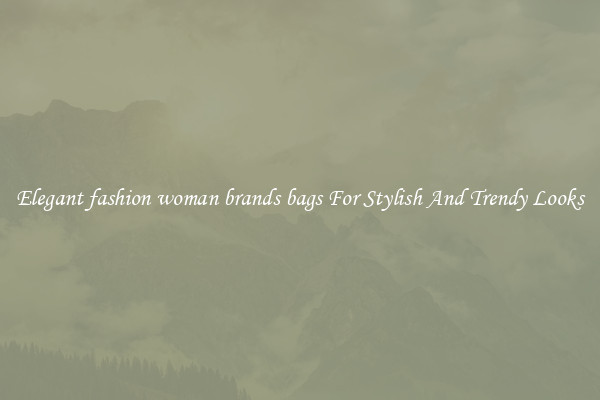 Elegant fashion woman brands bags For Stylish And Trendy Looks