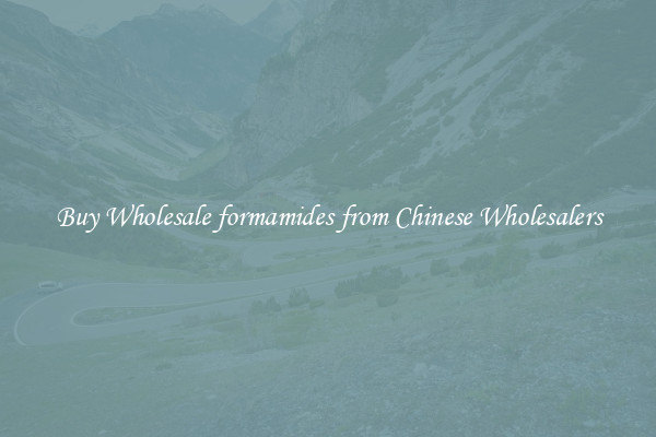 Buy Wholesale formamides from Chinese Wholesalers