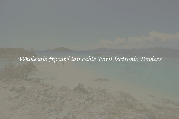 Wholesale ftpcat5 lan cable For Electronic Devices
