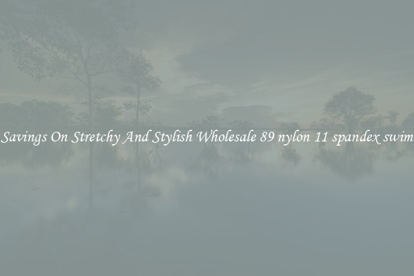 Great Savings On Stretchy And Stylish Wholesale 89 nylon 11 spandex swim fabric
