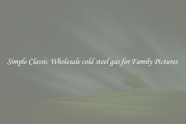 Simple Classic Wholesale cold steel gas for Family Pictures 